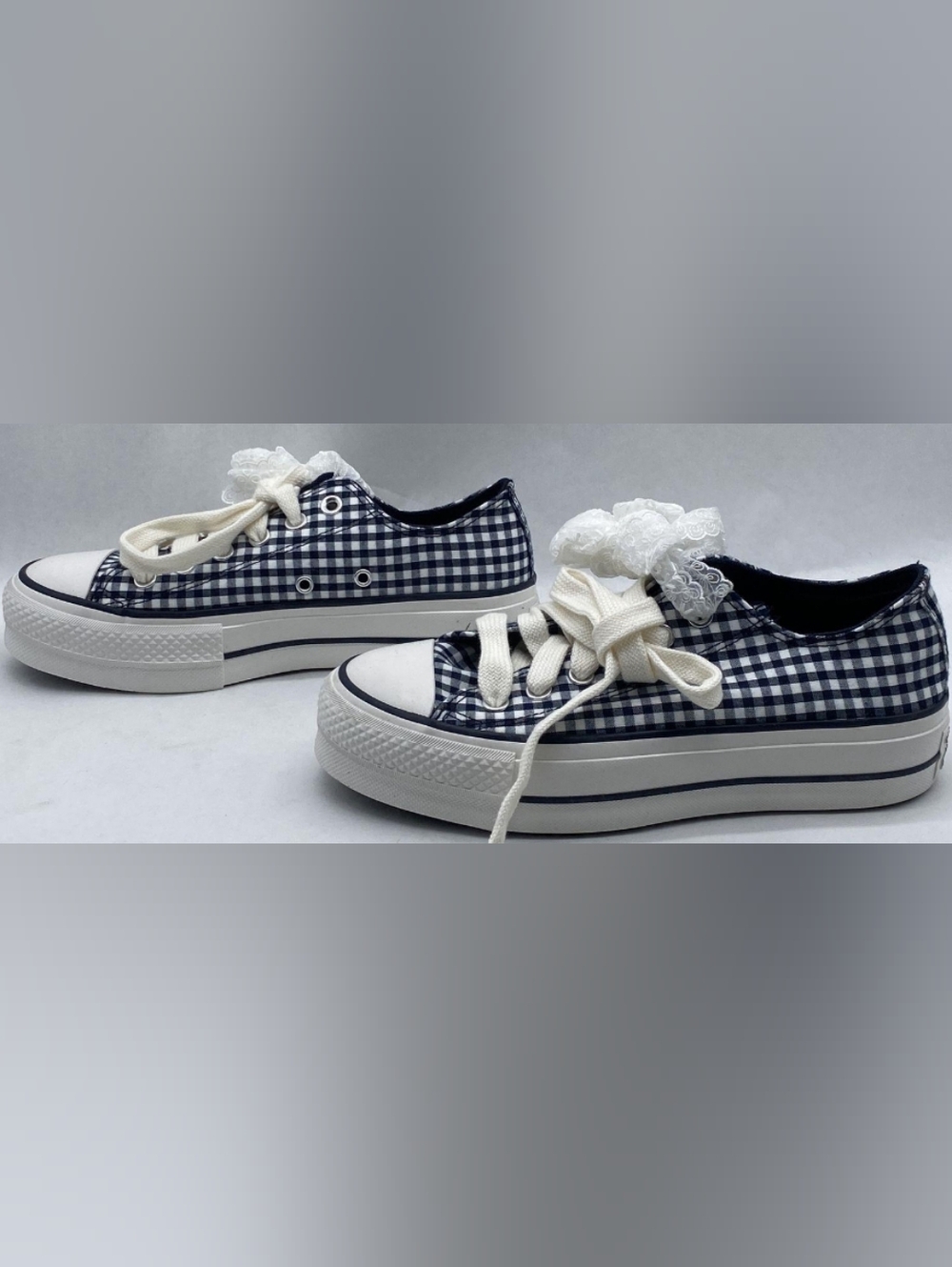 Converse CTAS LIFT OX OBSIDIAN/WHITE  Low Top Sneakers Size 7 New - Picture 8 of 12